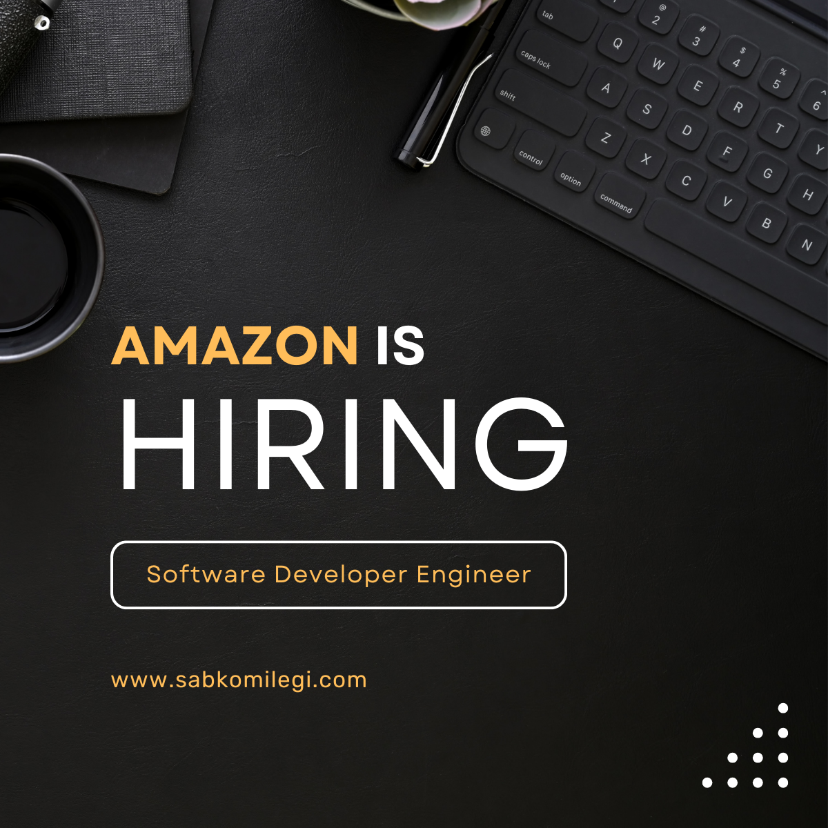 Amazon is hiring