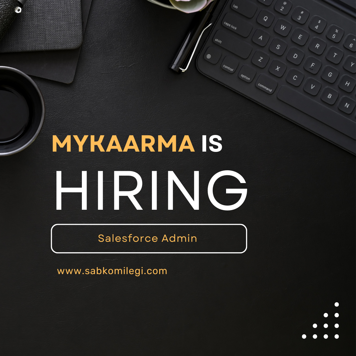 myKaarma is hiring salesforce admin