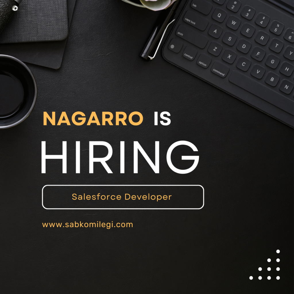 Nagarro is hiring salesforce developer