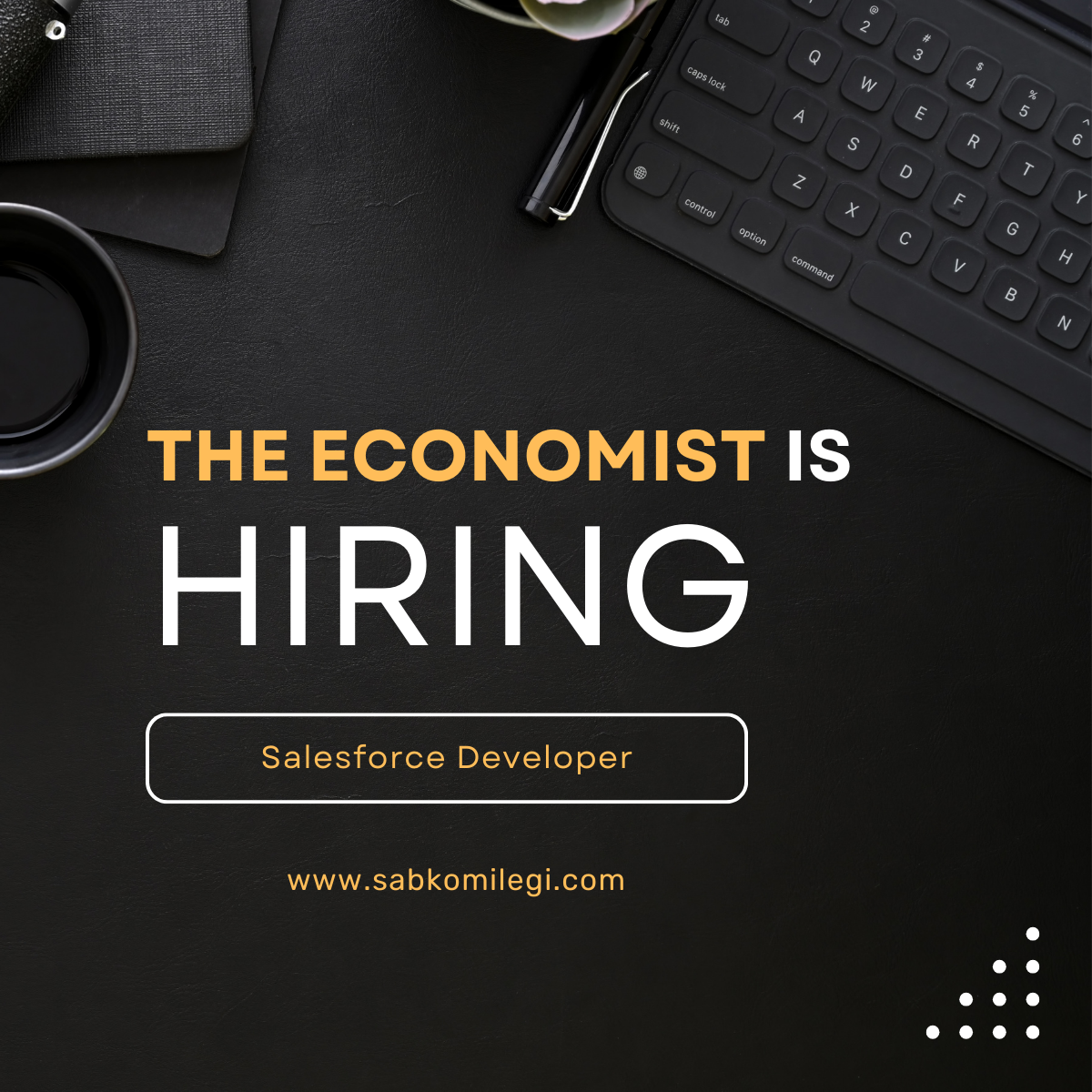 The Economist is hiring salesforce