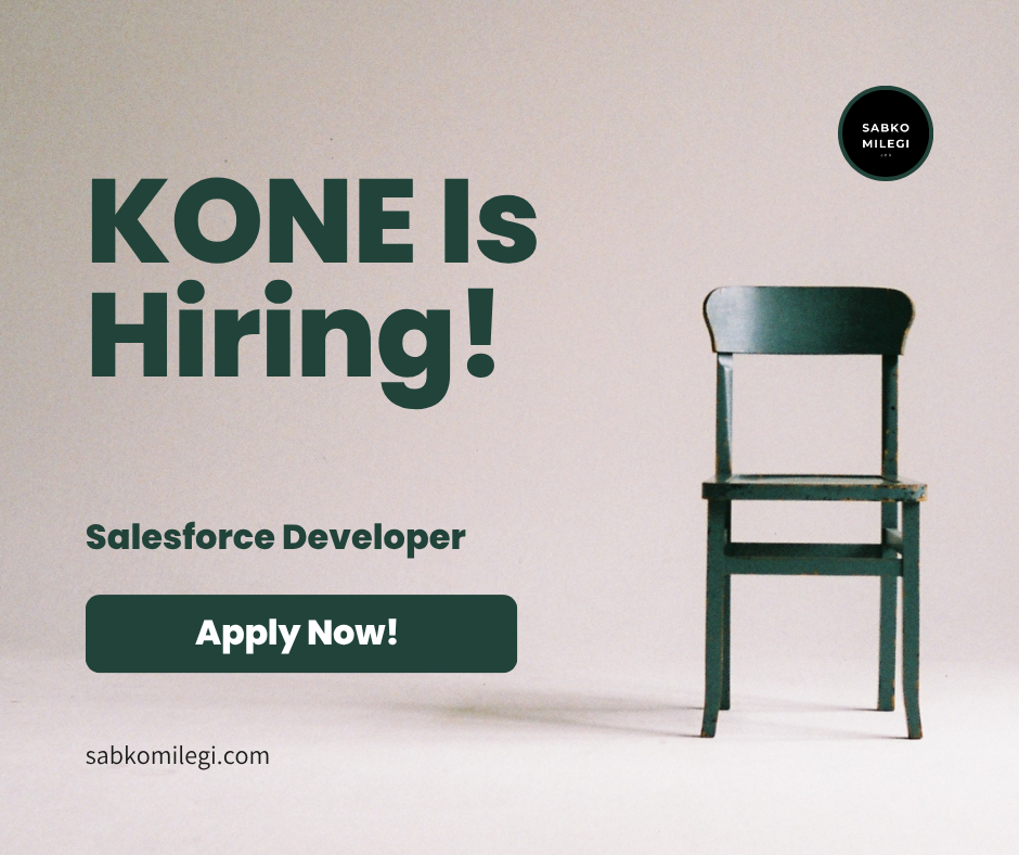 Kone is hiring salesforce developer