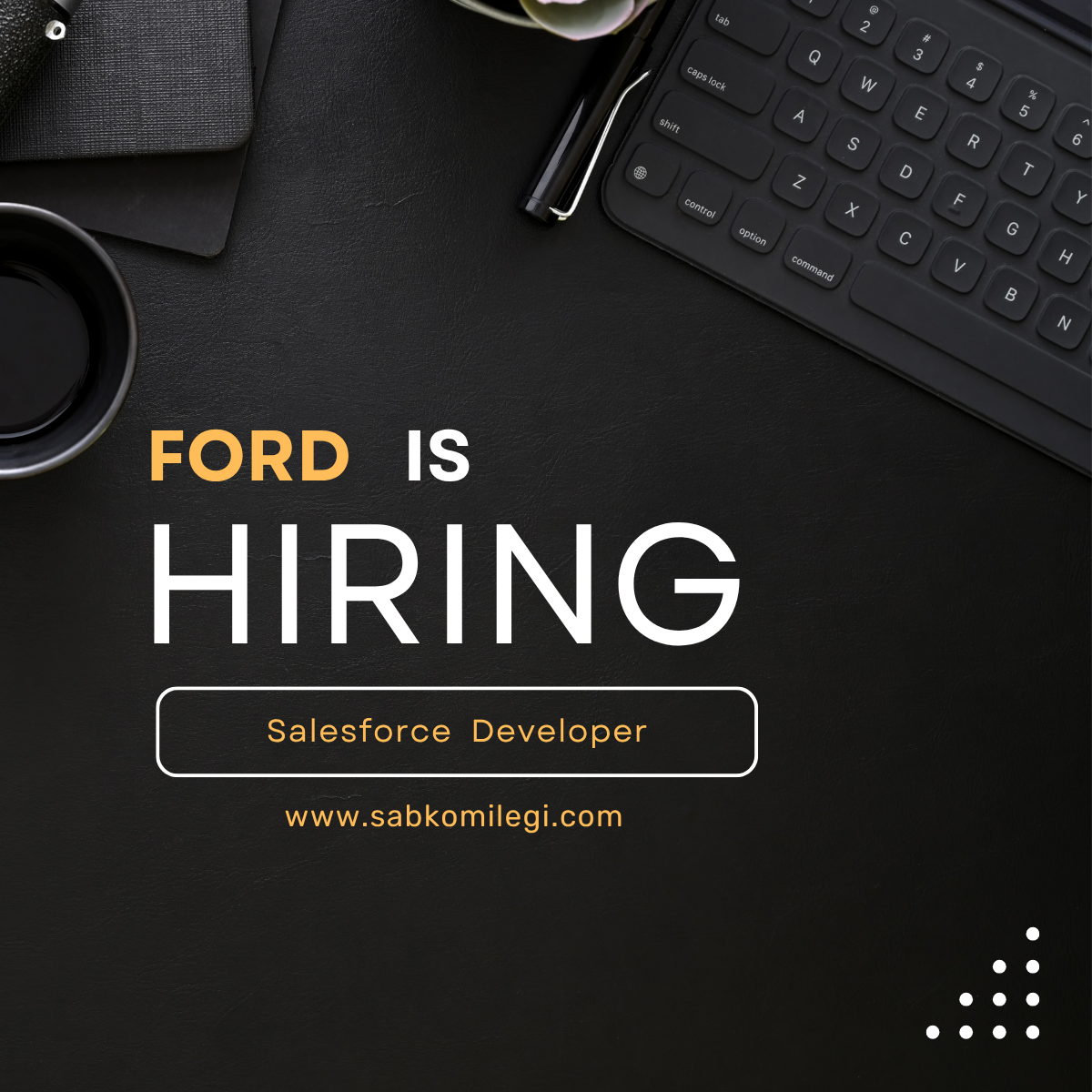 Ford is hiring salesforce developer