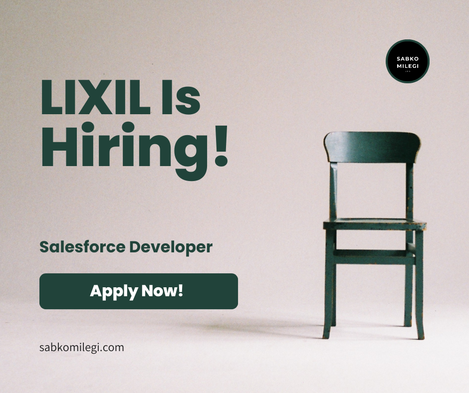 LIXIL is hiring salesforce developer